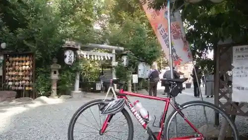 川越熊野神社の鳥居