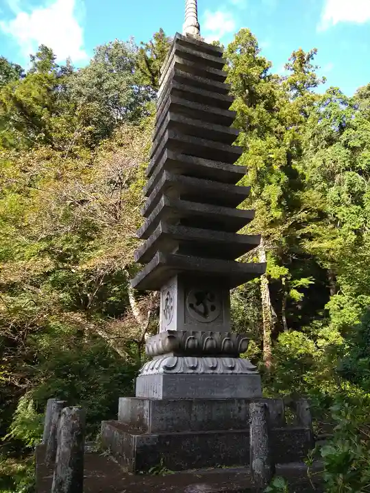 岡寺(龍蓋寺)の塔