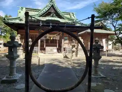 植田八幡神社の本殿・本堂