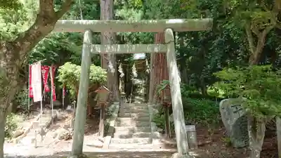 鹿島大神宮の鳥居
