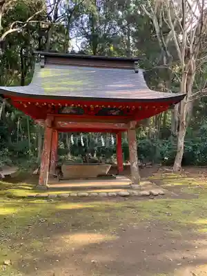 鹿島神宮の手水舎
