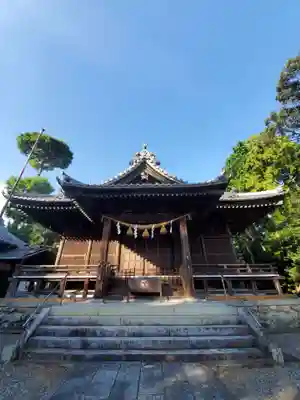 八幡神社の本殿・本堂