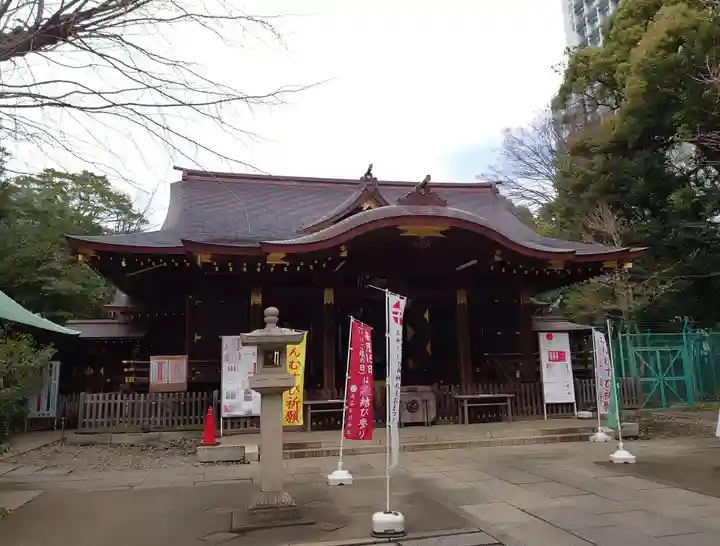 渋谷氷川神社の本殿・本堂