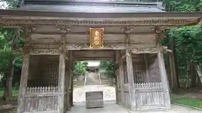 鳥取東照宮（旧樗谿神社）の山門・神門