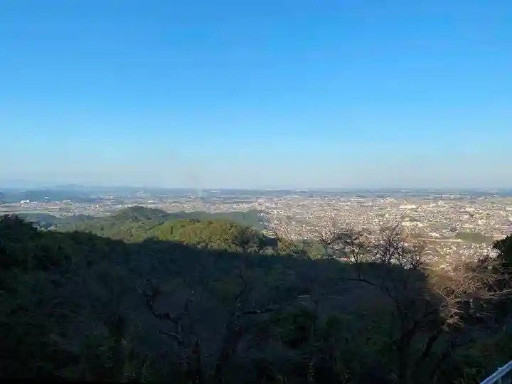 太平山神社の景色