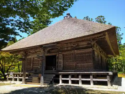 毛越寺の本殿