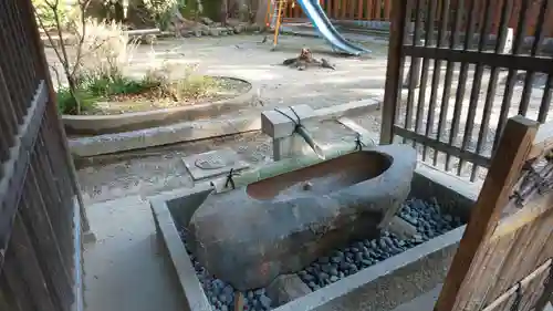 田中神社の手水舎