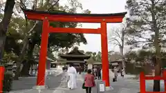 城南宮の鳥居