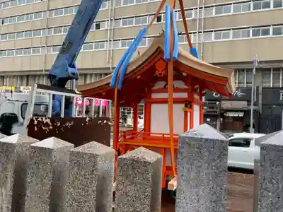 開口神社の本殿・本堂