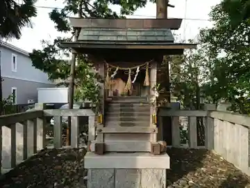 川岸神社の本殿・本堂