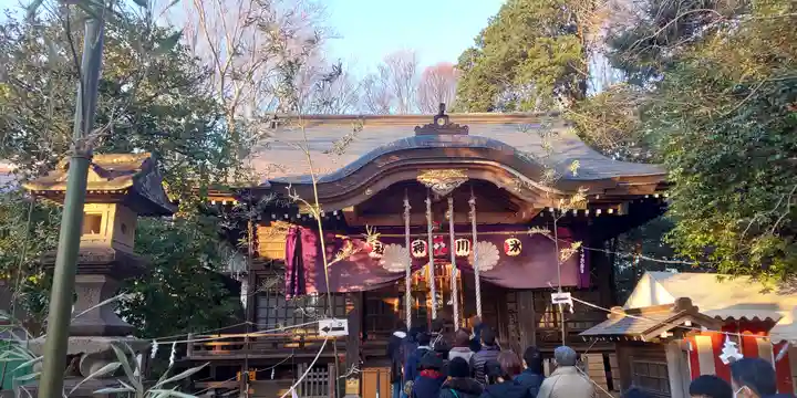 石神井氷川神社の本殿・本堂