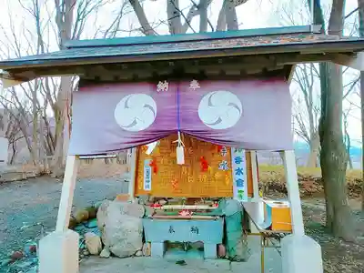 星置神社の手水舎