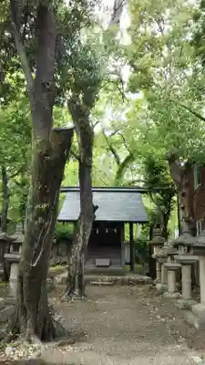 安久美神戸神明社の末社・摂社