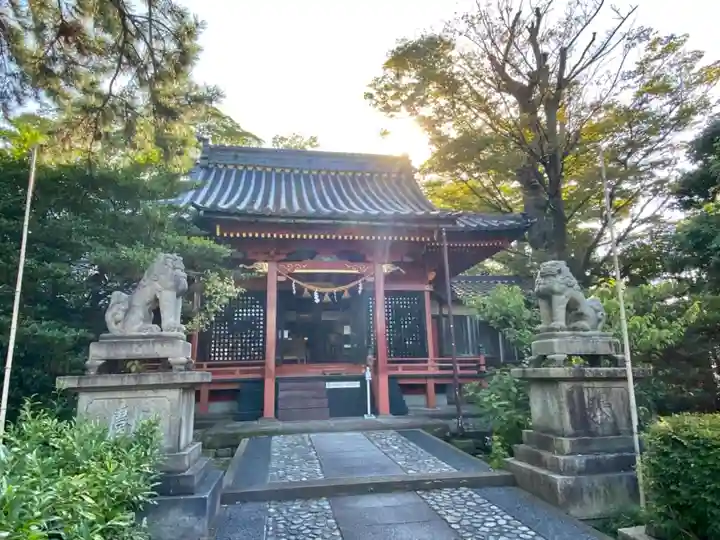 長田菅原神社の本殿・本堂