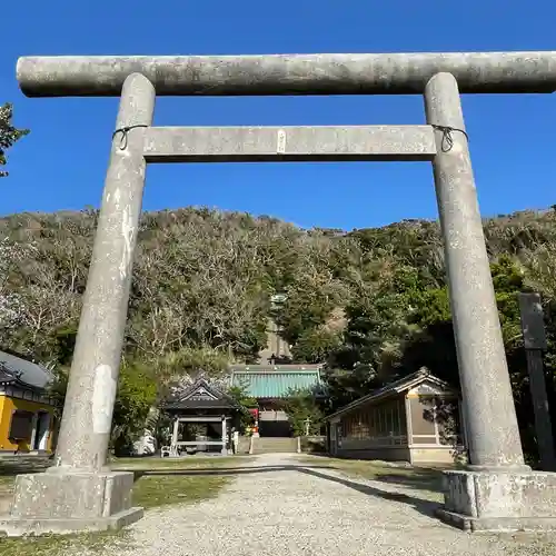 洲崎神社の鳥居