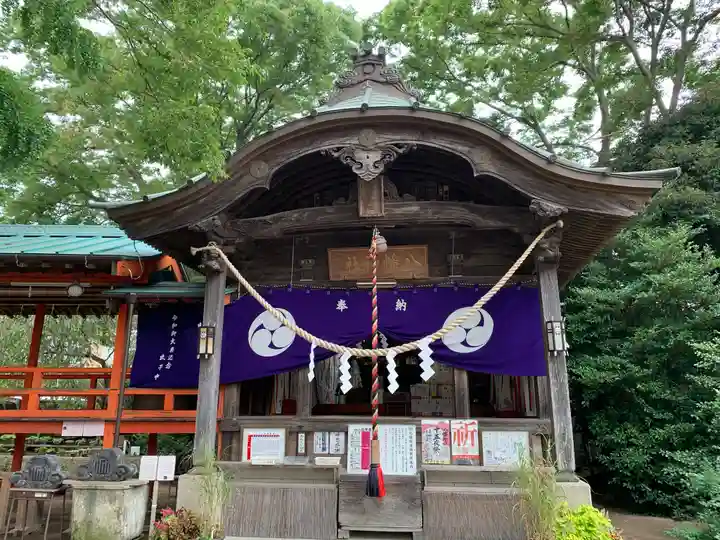 水海道鎮守 八幡神社の本殿・本堂
