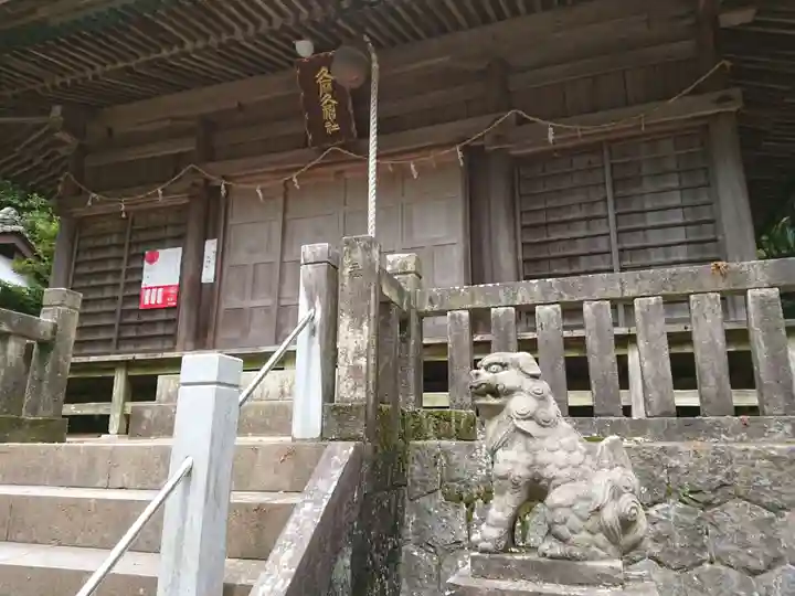 久麻久神社の本殿・本堂