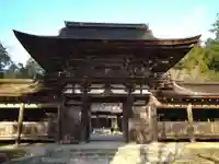 油日神社の山門・神門
