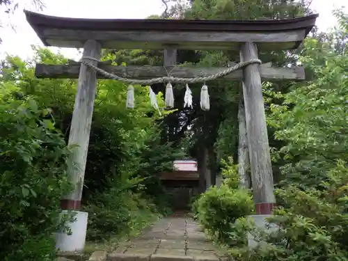 天健金草神社の鳥居