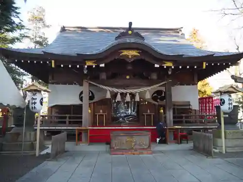 草加神社の本殿・本堂