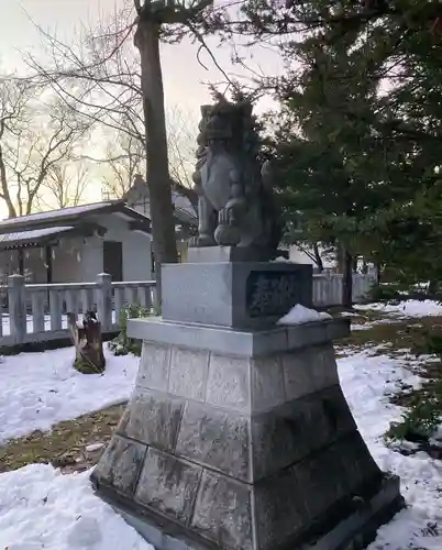 永山神社の狛犬