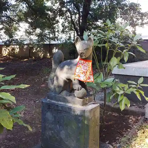 八雲氷川神社の狛犬