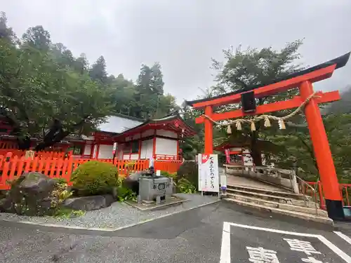 金櫻神社の鳥居