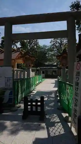 蒲田八幡神社の鳥居