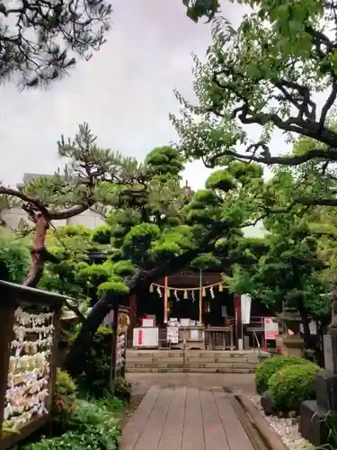 鳩森八幡神社の本殿・本堂