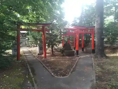 富良野神社の鳥居