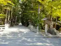 小國神社の景色