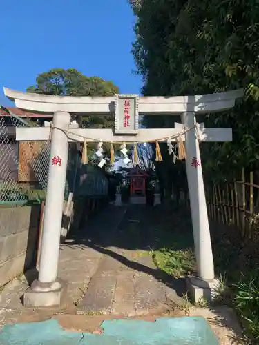 稲荷神社の鳥居