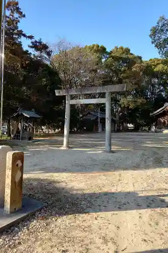 神明社（三ツ屋神明社）の鳥居