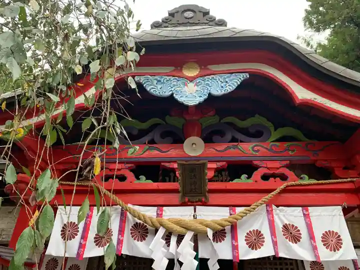 小川諏訪神社の本殿・本堂