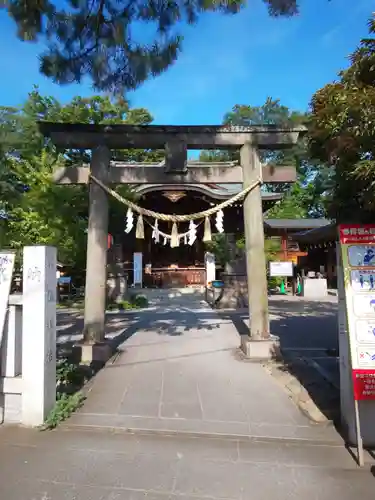 行田八幡神社の鳥居