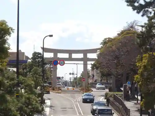 鶴岡八幡宮の鳥居