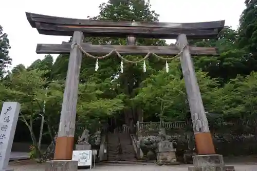 戸隠神社中社の鳥居