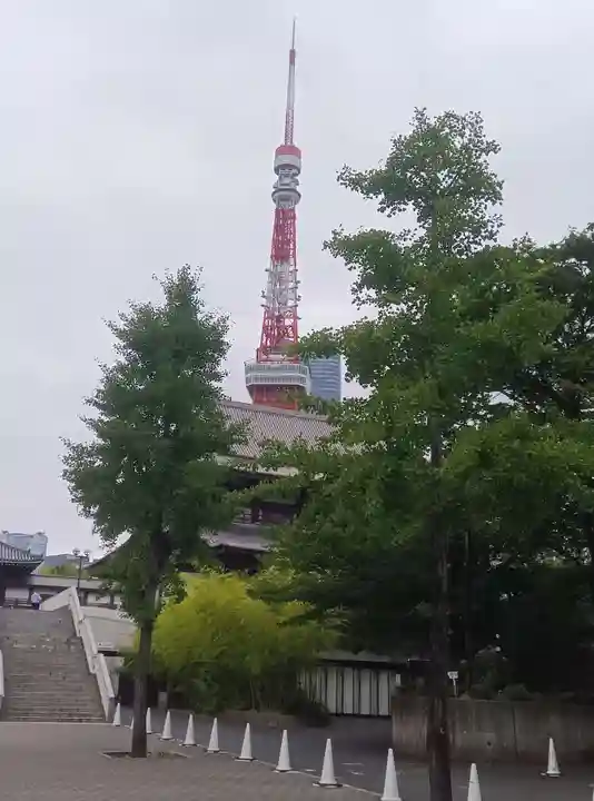 増上寺の景色