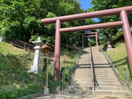 厚別神社の鳥居