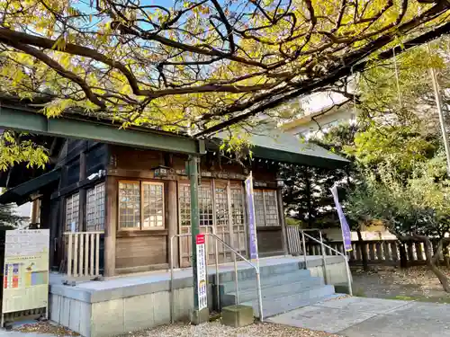 國領神社の本殿・本堂