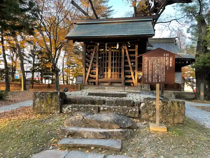 川中島古戦場八幡社の本殿・本堂