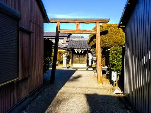 弘法神社の鳥居