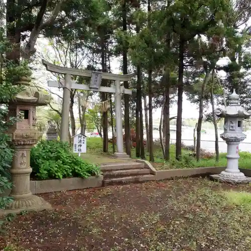 阿波神社の鳥居