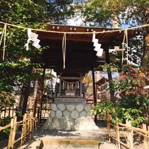 霊犬神社の本殿