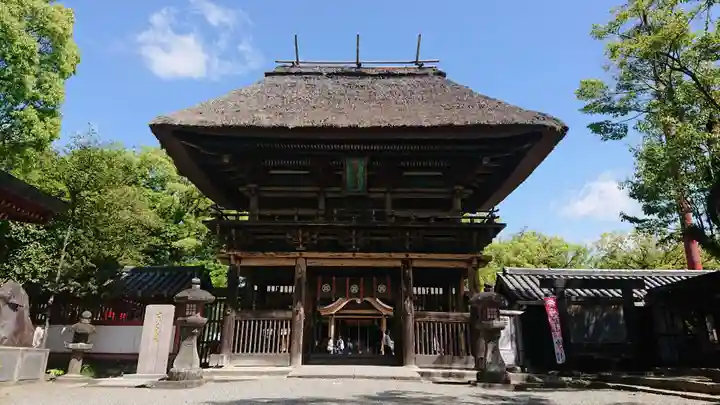 青井阿蘇神社の山門・神門