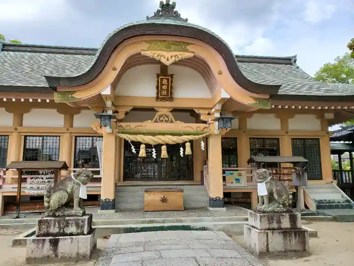龍田神社の本殿・本堂