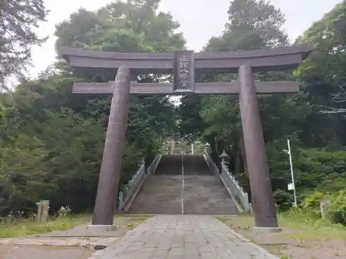 函館八幡宮の鳥居