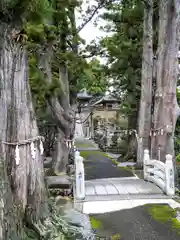 相馬太田神社の庭園