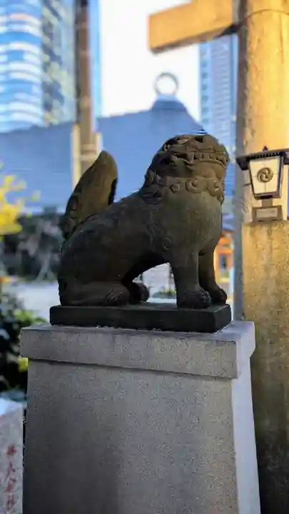 西久保八幡神社の狛犬
