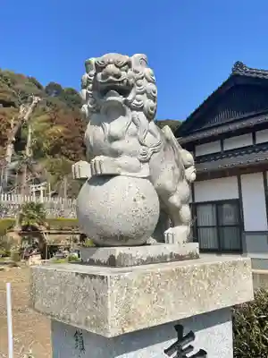 高祖神社の狛犬